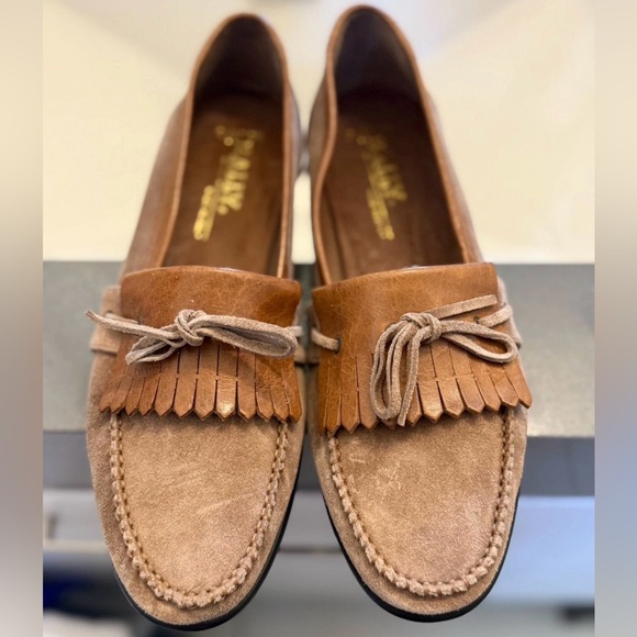 NWOB Bally Ovation Suede/Leather Loafers Size US 11 EU 44 Made in Italy
